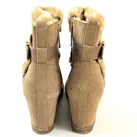 Marc Fisher Trevis Wedge Boots - Size 10 - Picture 6 of 10